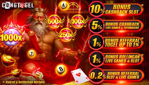 LOGIN: CONGTOGEL: Situs Taruhan Online Terpercaya & Slot Gampang Menang! 